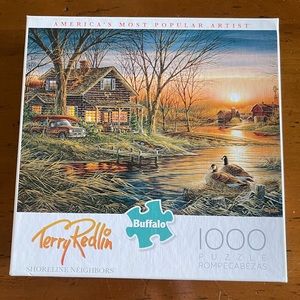 1000 Piece Terry Redlin Puzzle, Tranquil Lake